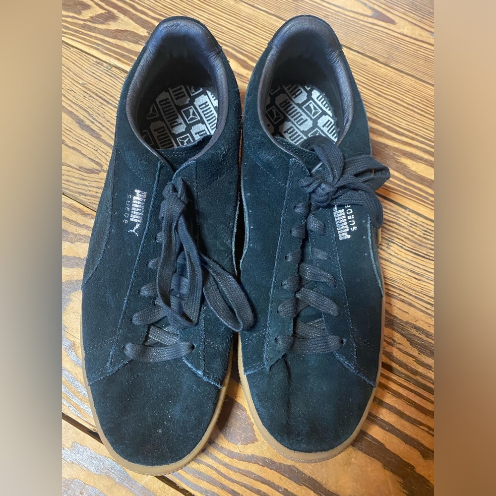 Puma Black Suede Men's Shoes